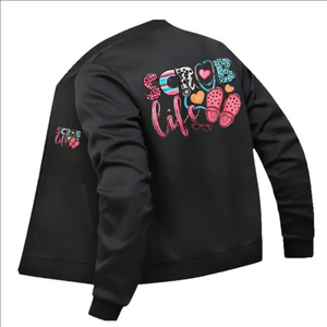 ⭐️NWT Black Scrub Life Jacket